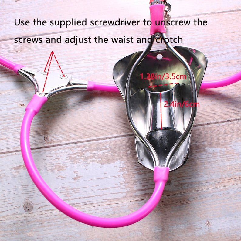 Chastity Belt 01 (Male) – Steel Cable System