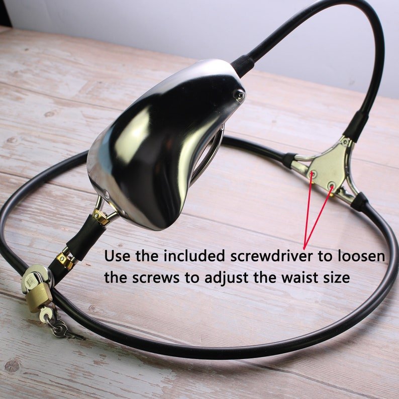 Chastity Belt 01 (Male) – Steel Cable System