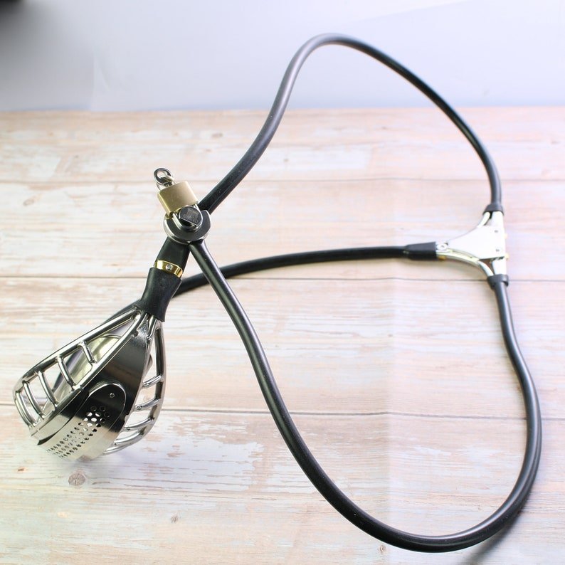 Chastity Belt 02 (Male) – Steel Cable System
